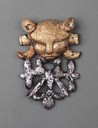Wood, and Tin and Gold Foil, H. 9.0; W. 6.0; D. 1.6 cmBerel, Kurgan 11, late 4th–early 3rd century bcePresidential Center of Culture, Astana: 5581