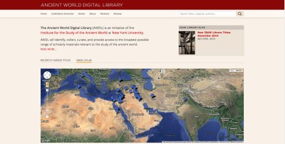 ISAW Library Relauches Ancient World Digital Library with Redesigned Portal