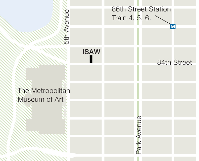 ISAW Location Map