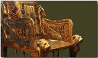 The Gold Throne of Tutankhamun