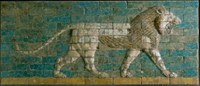 Ishtar Gate Lion, Babylon, Iraq