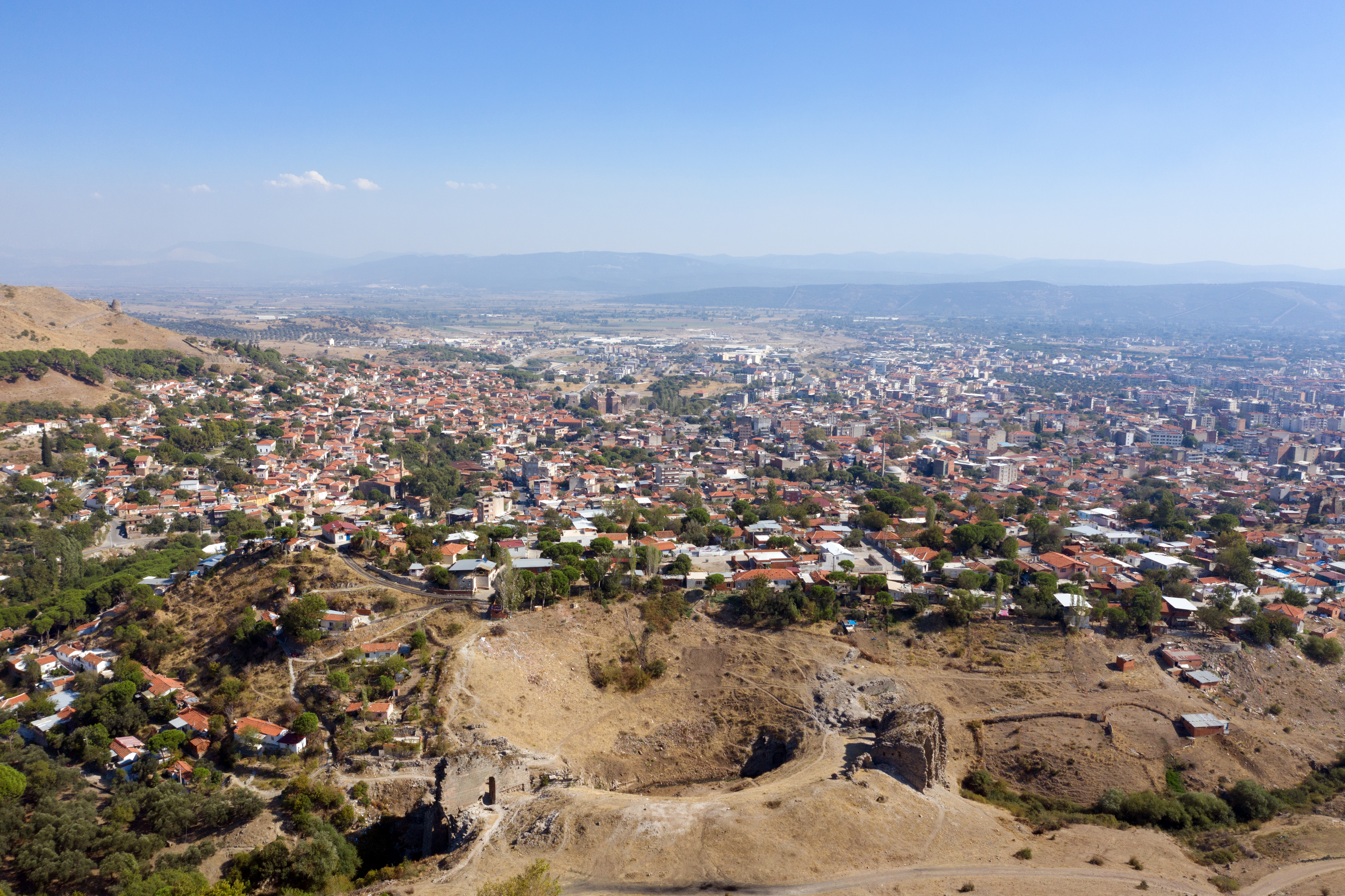 Pergamon amphitheatre excavation site