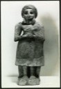 10. Study photograph of standing female figure (OIM: A12412)