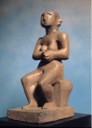 147. Henry Moore, Seated Figure