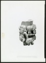 45. Study photograph: cup with nude hero, bulls, and lions (OIM: A17948)