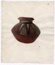 63. Illustration of a polychrome vessel from Kish