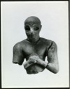 7. Study photograph of top half of a male figure (OIM: A12387)