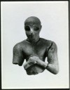 7. Study photograph of top half of a male figure (OIM: A12387)