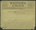 81. Telegram by Leonard Woolley from Basra, January 4, 1928