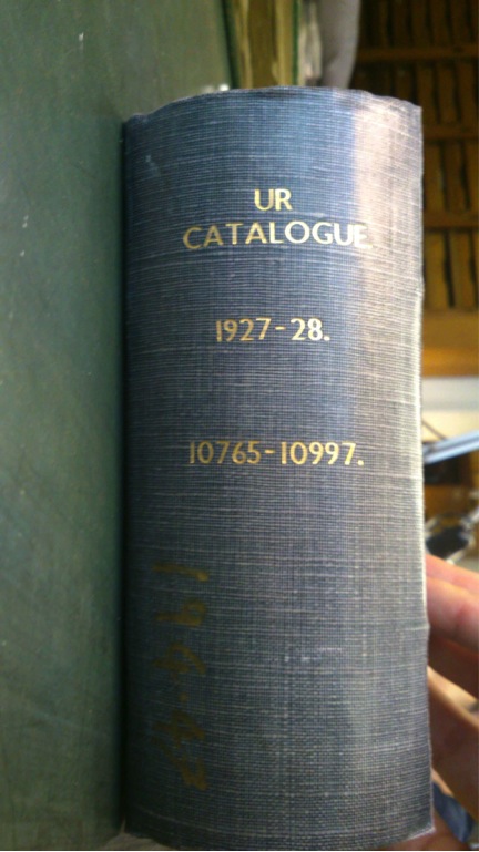 88. Ur excavation catalogue