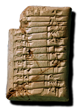 Photograph of the obverse side of tablet B 06063
