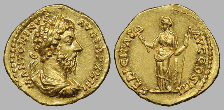 Aureus Issued by Marcus Aurelius — Institute for the Study of the