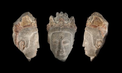 Head of a Bodhisattva 
