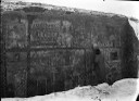 Susan Hopkins cleaning the synagogue wall paintings, 1932–33