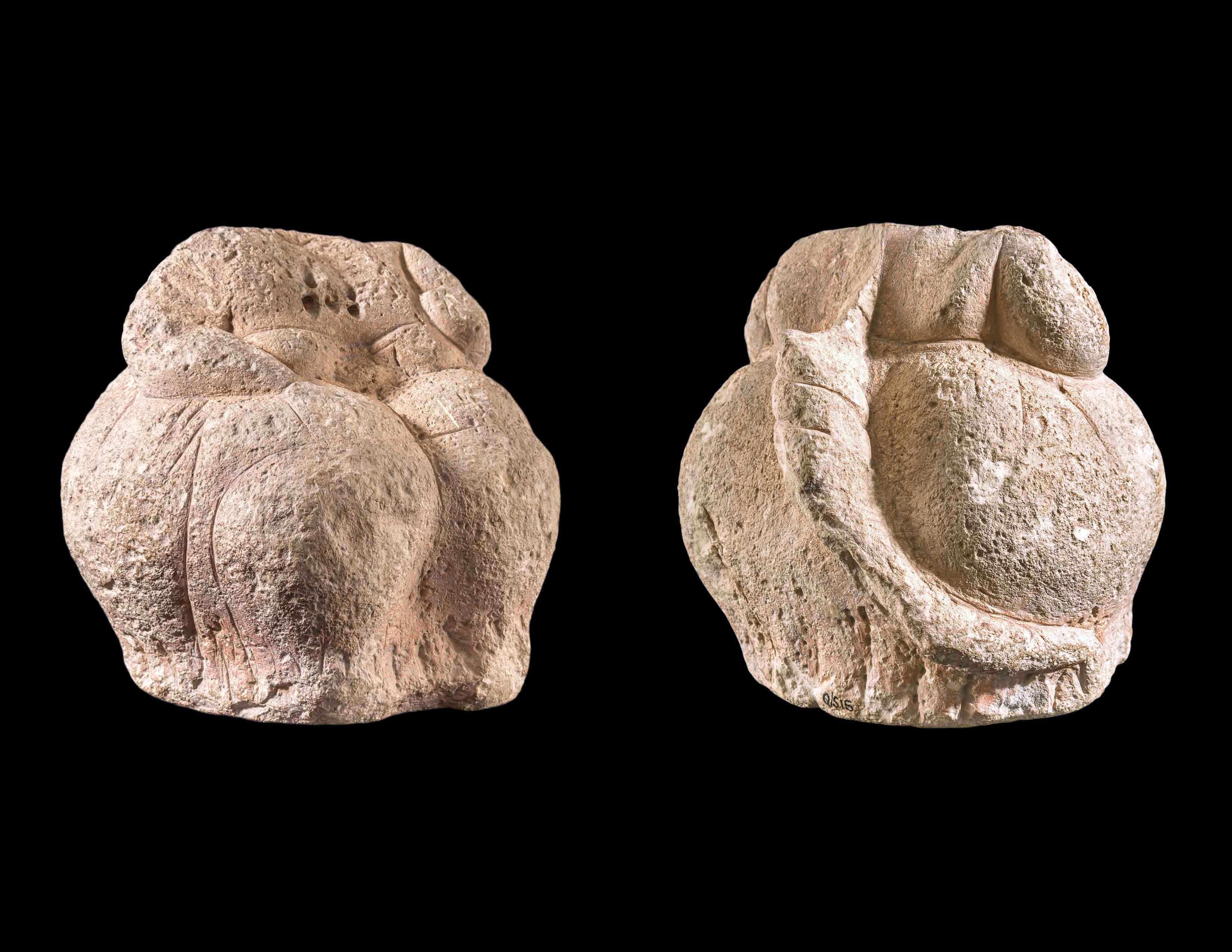 Seated Figure with Long Braid