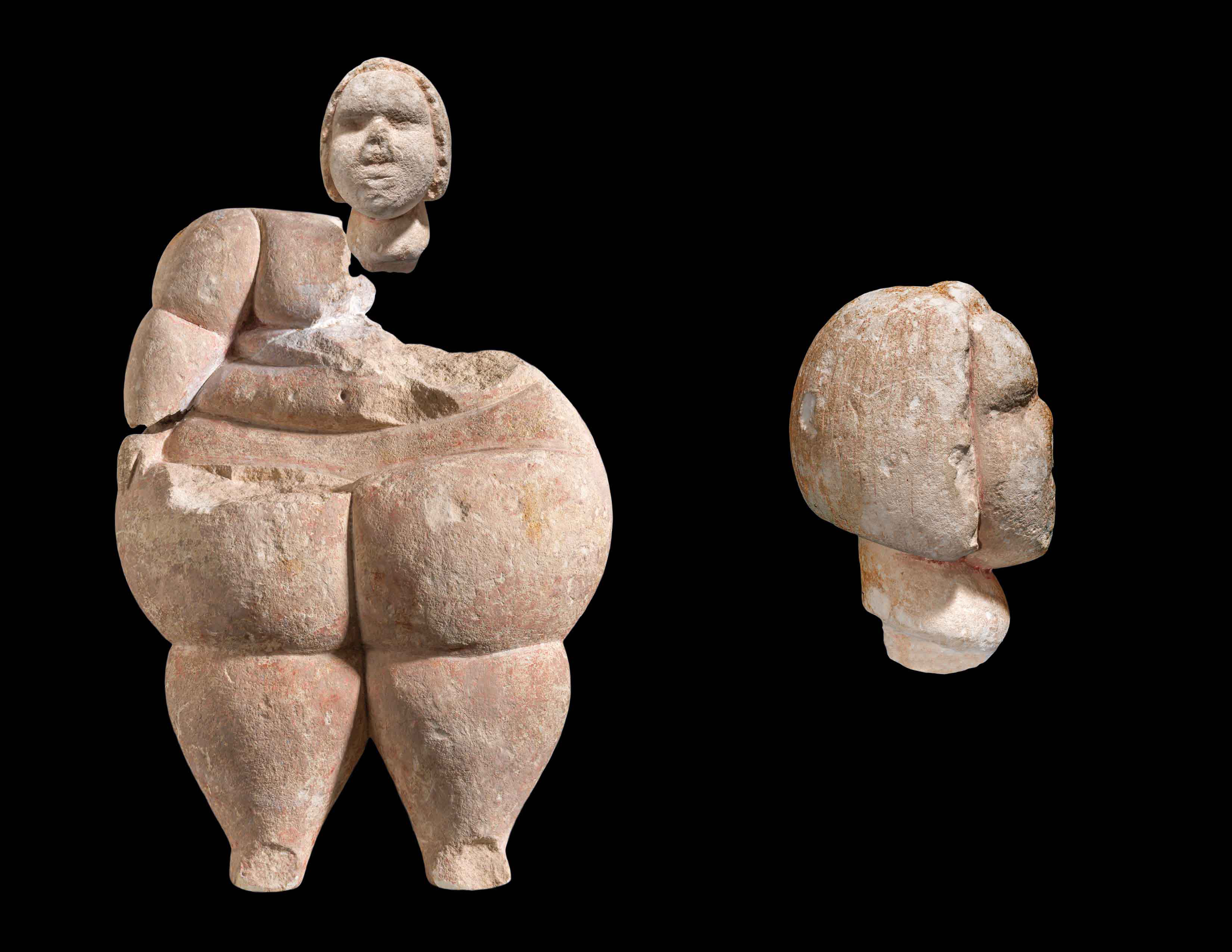 Standing Figure with Associated Head