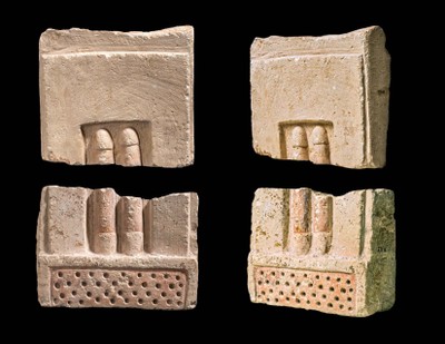 Two Fragments of Relief of Two Phalli