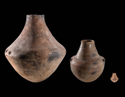 Three Amphorae