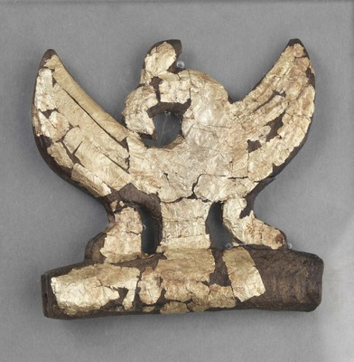 Plaque of Griffin with Outstretched Wings from Horse Tack