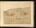 34.  "Ruins of Persepolis," from Album fotografico della Persia