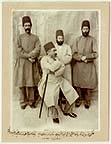 18. Portrait of Masʿud Mirza Zell al-Soltan with His Staff