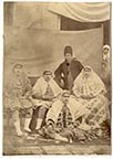 22. Portrait of Court Women, one of whom may be Anis al-Dawla, one of Naser al-Din Shah Qajar’s wives