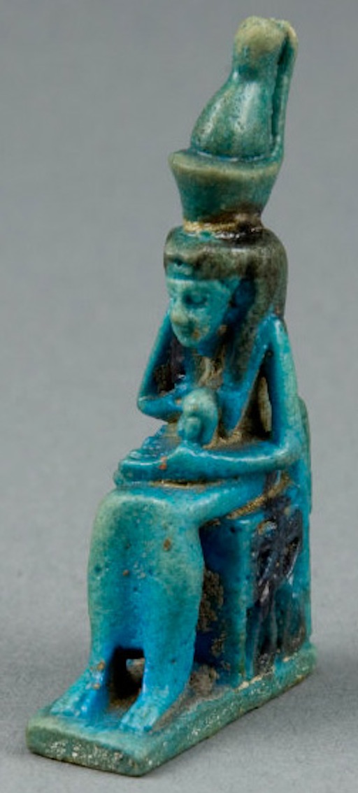Amulet of the Goddess Isis with Her Child, the God Horus