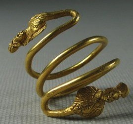 Finger Ring with Busts of Isis and Zeus Serapis 