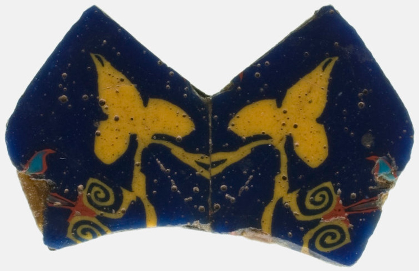 Fragment of Floral Inlay