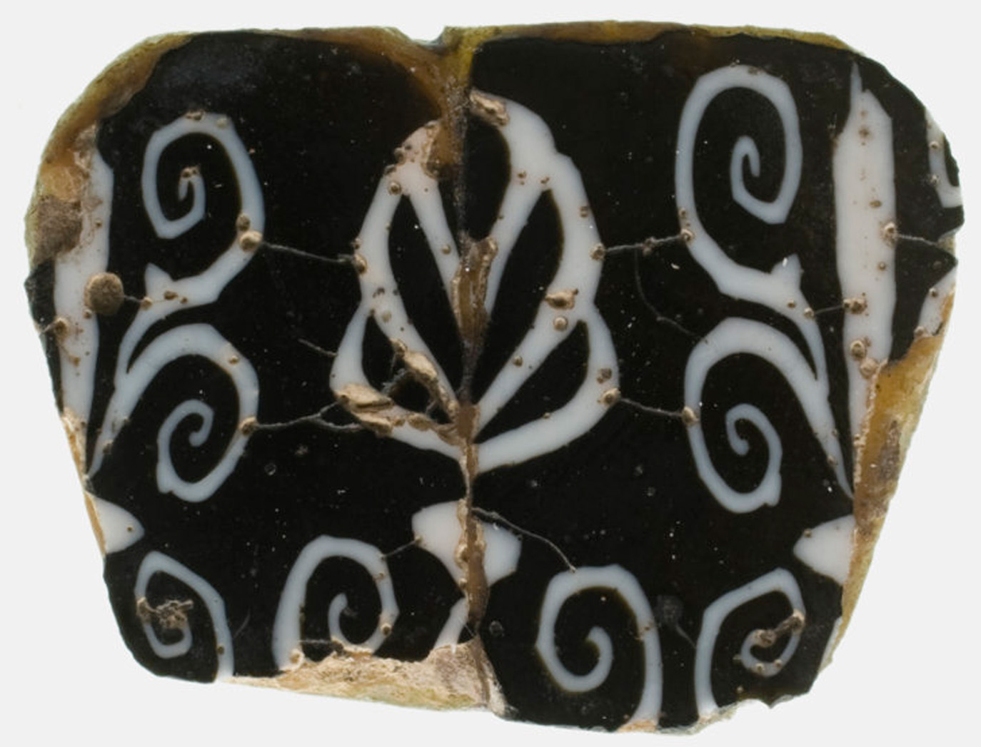 Fragment of Floral Inlay