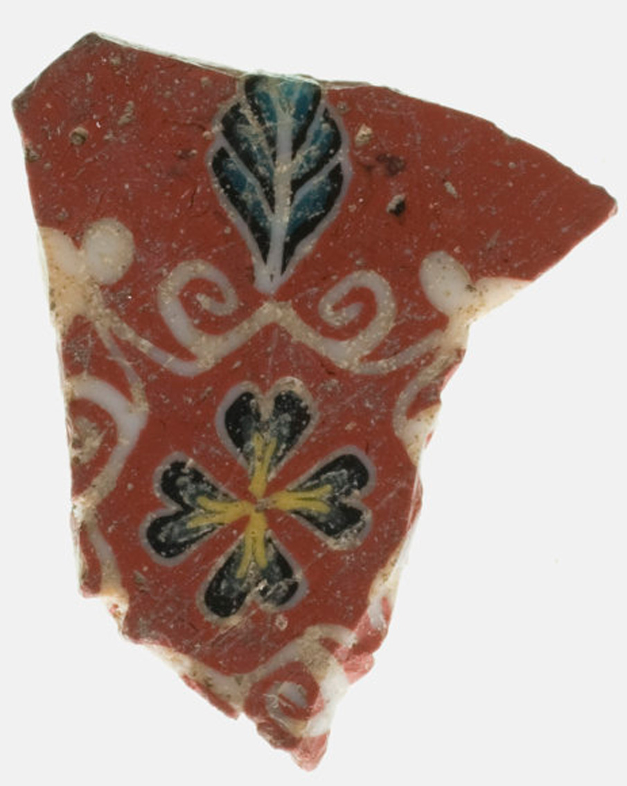 Fragment of Floral Inlay