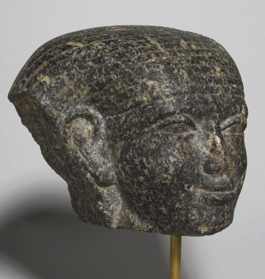 Head from a Statuette of a Man