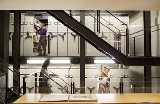 Students in Library