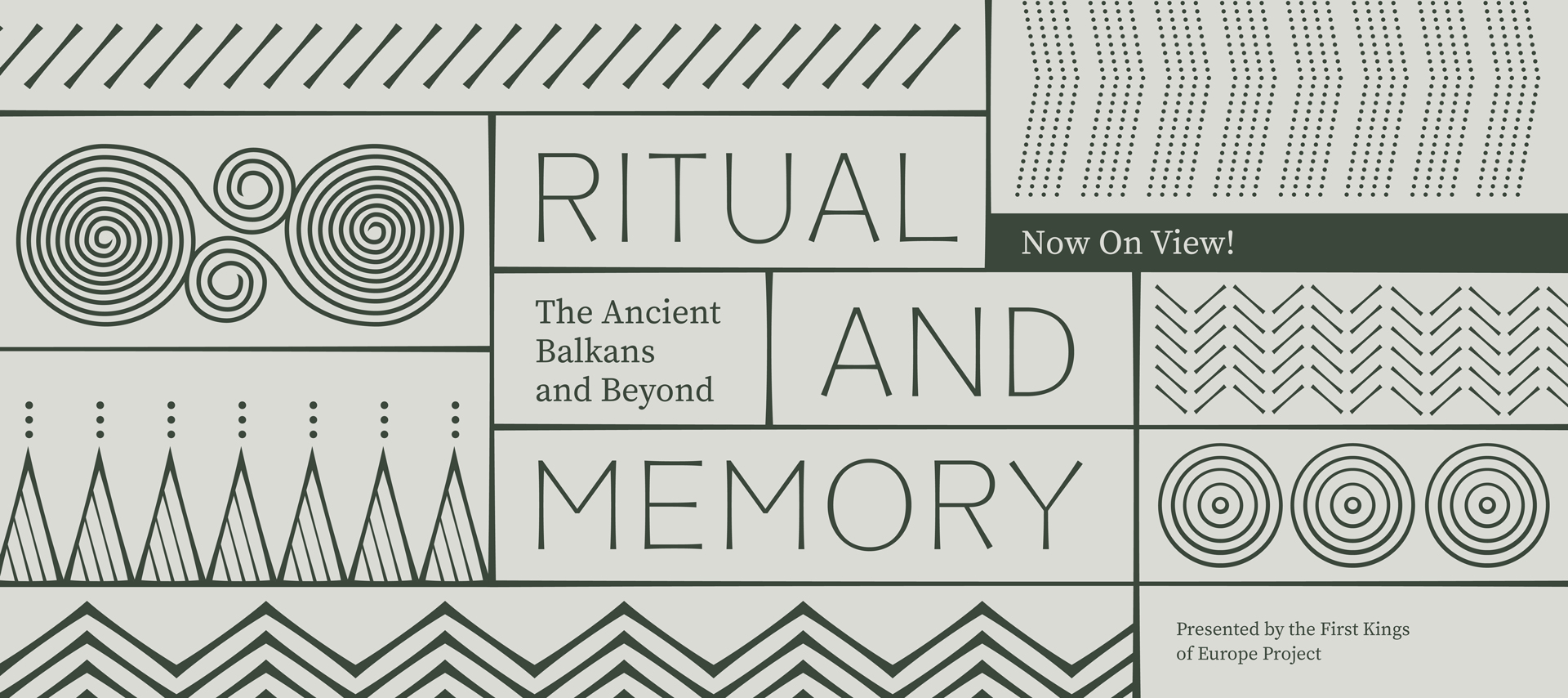 Ritual and Memory, the ancient balkans and beyond, now open!