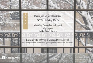 2016 Holiday Party Invitation