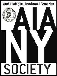 The logo of the New York Society of the Archaeological Institute of America.