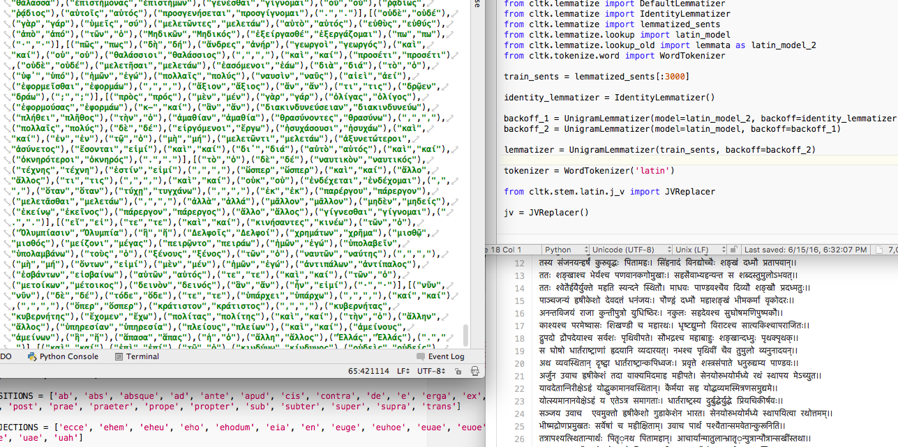 The Classical Language Toolkit: Natural Language Processing for Historical Languages