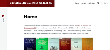 ISAW Library Announces the launch of the Digital South Caucasus Collection 