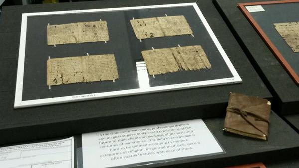 From Manchester with ... papyri