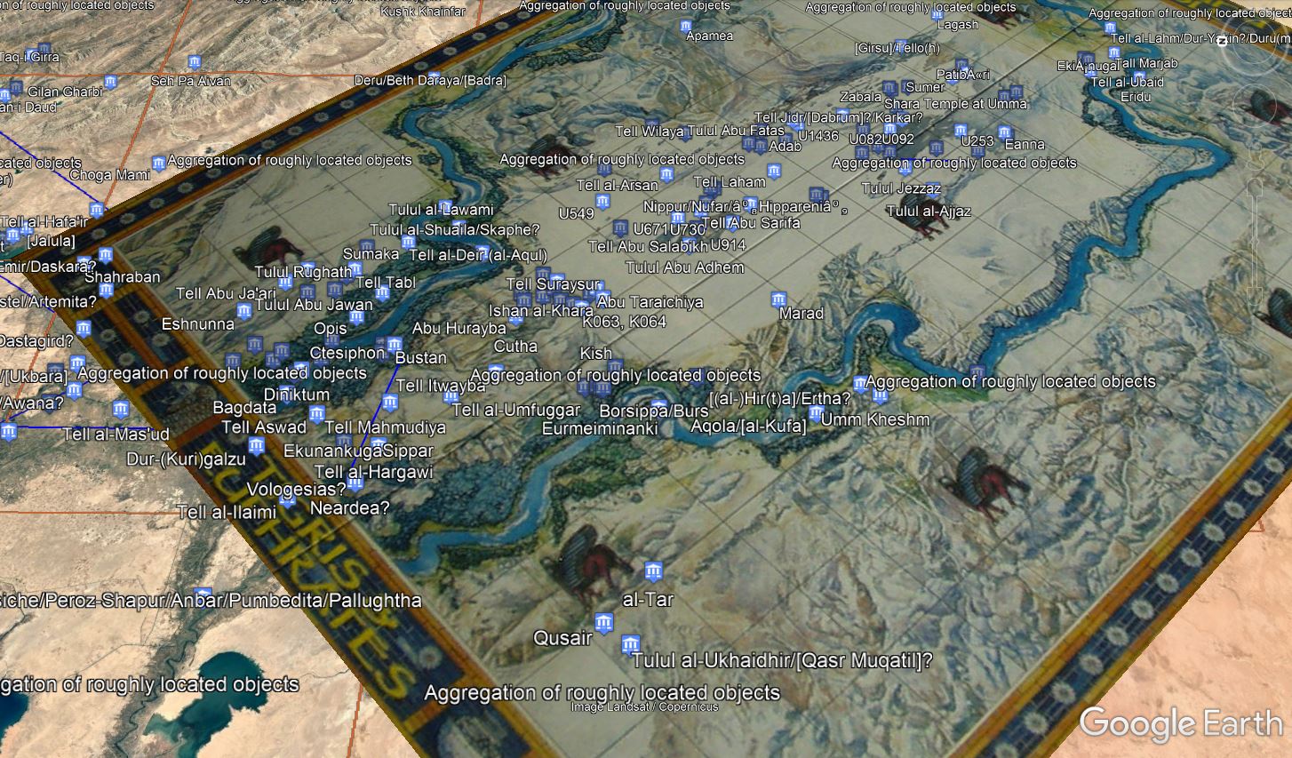 Tigris & Euphrates, Pleiades, and Google Earth