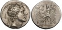 Antiochus IV Epiphanes (175-164 BCE). AR Tetradrachm, Akko-Ptolemais, ca. 168-164 BCE (Mørkholm 14)