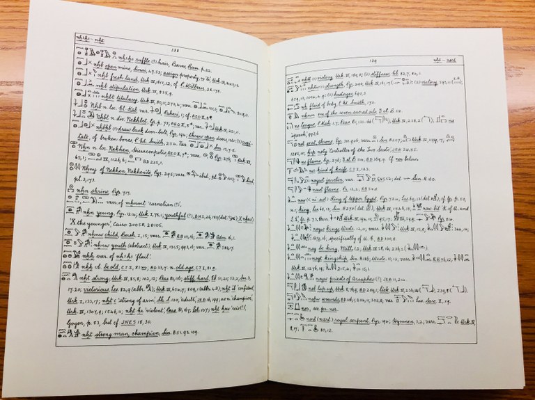 'Ruffle (?)' and other entries in Faulkner's Concise Dictionary