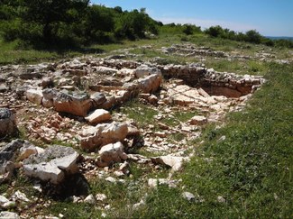 The Nadin Necropolis, Croatia. Photograph by Tisa Loewen.