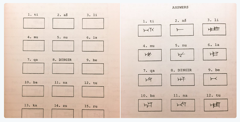 Quiz and answer key from Snell's Workbook.