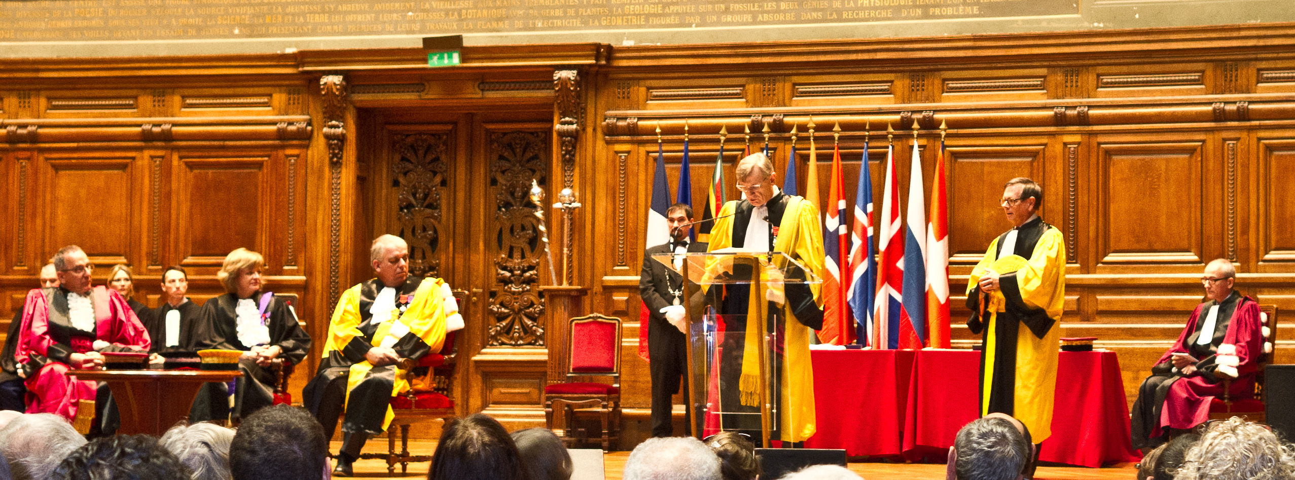 Director Emeritus Roger Bagnall Receives an Honorary Doctorate from the Université Paris - Sorbonne