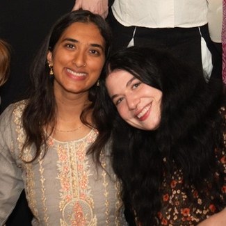 close up image of Lylaah and Nour
