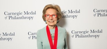 Founder Shelby White Received the Carnegie Medal of Philanthropy