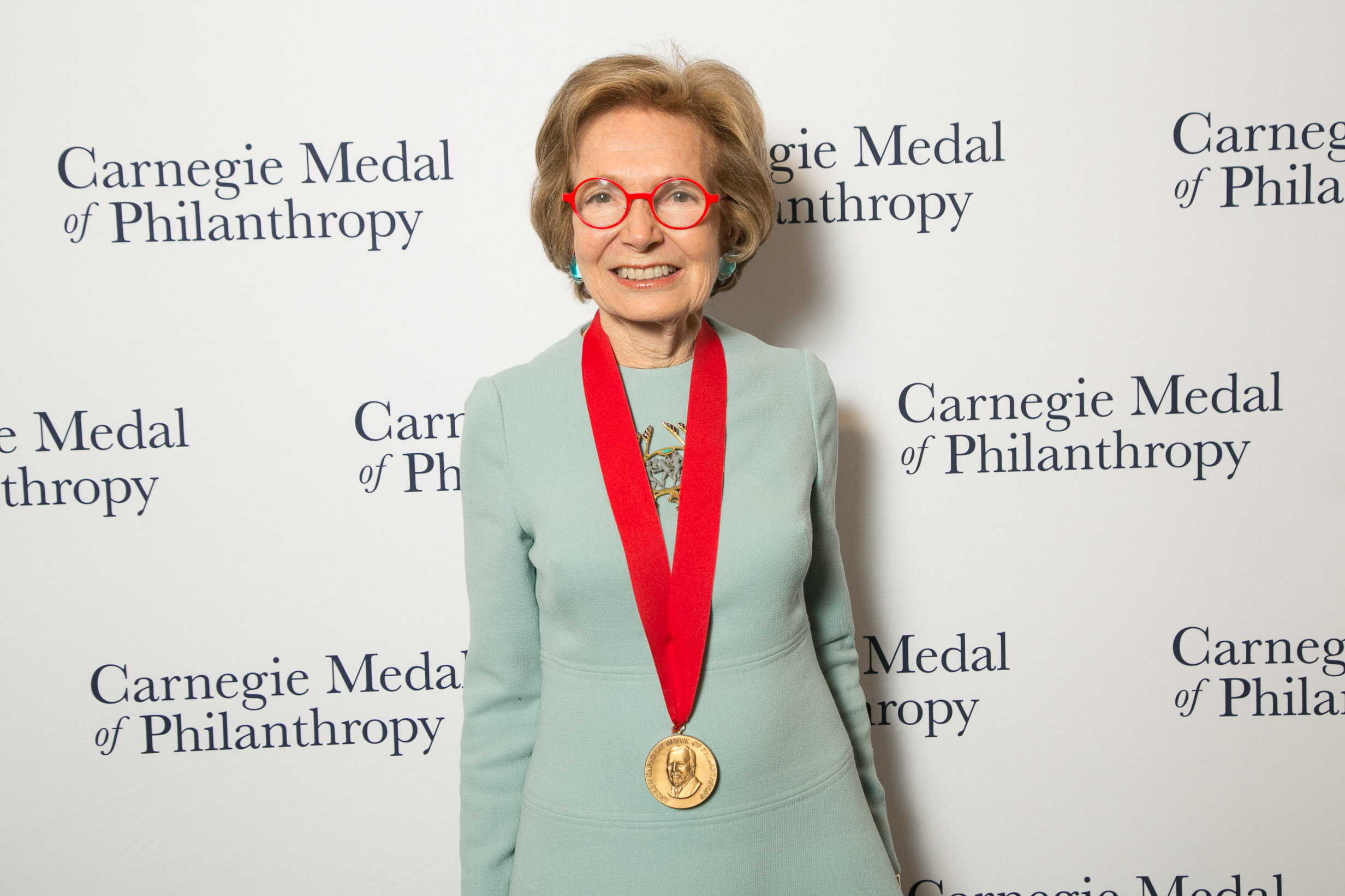 Founder Shelby White Received the Carnegie Medal of Philanthropy