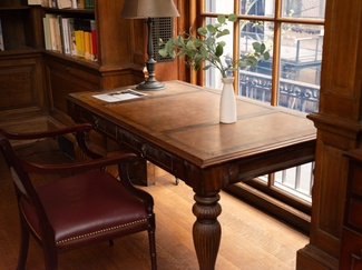 Desk in the Oak Library