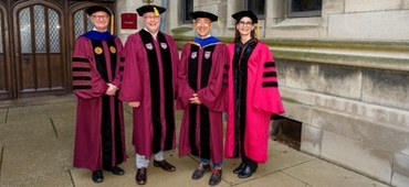 ISAW Director Greg Woolf Receives Honorary Degree from the University of Chicago